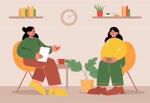 terapia autoconocimiento psicología ilustración
