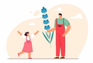 crianza consciente maternidad paternidad ilustración